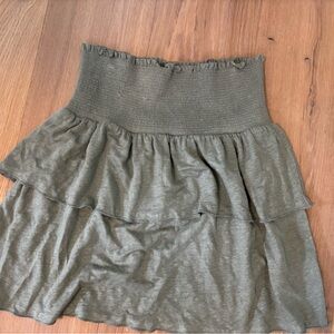 NWOT Ella & Il Linen Skirt Size L